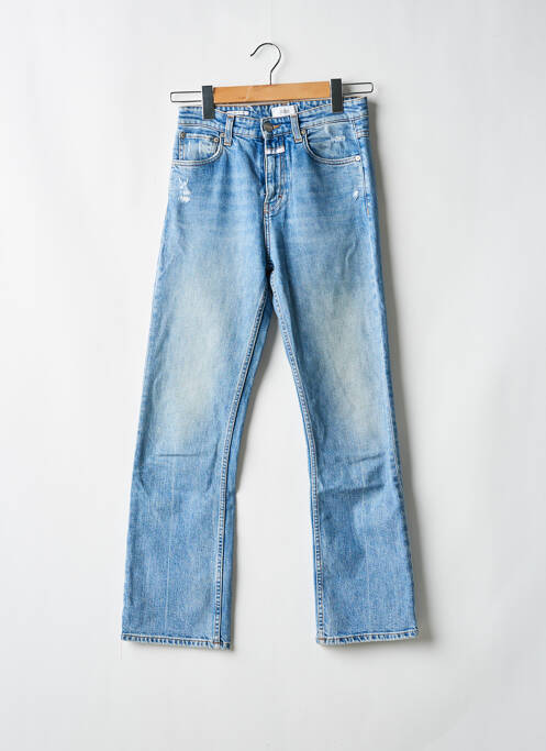 Jeans coupe droite bleu CLOSED femme