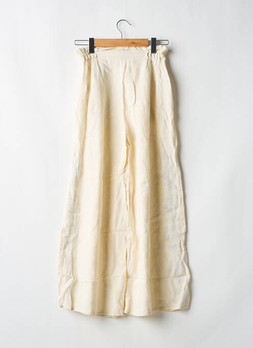 Pantalon large beige BAHAAR femme