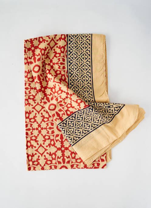 Foulard beige ANJA PARIS femme