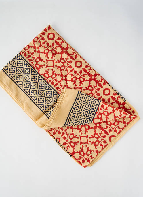 Foulard beige ANJA PARIS femme