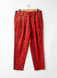 Pantalon chino stretch taille normale orange HUGO BOSS homme