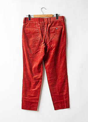 Pantalon chino stretch taille normale orange HUGO BOSS homme