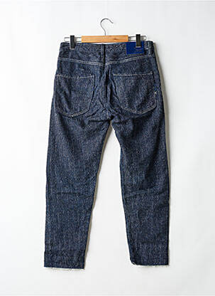 Jeans coupe droite fermeture zippée sous rabat boutonné taille normale bleu SCOTCH & SODA homme