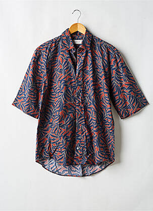 Chemise manches courtes bleu CERRUTI 1881 homme