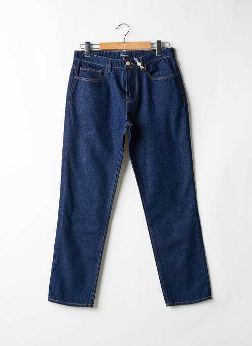 Jeans coupe slim bio taille normale bleu FAGUO homme