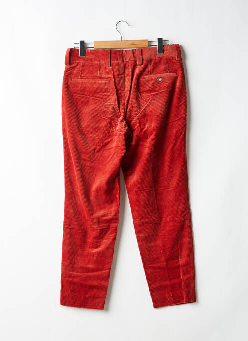 Pantalon chino stretch taille normale orange HUGO BOSS homme