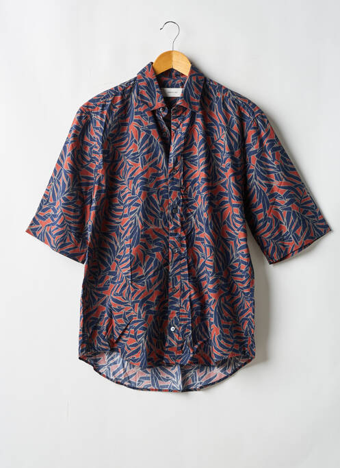 Chemise manches courtes bleu CERRUTI 1881 homme