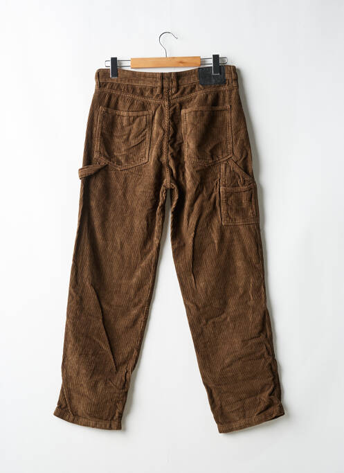 Pantalon droit marron SUPERDRY homme