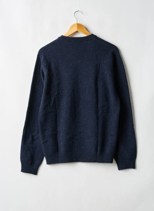 Pull stretch manches longues bleu BALIBARIS homme