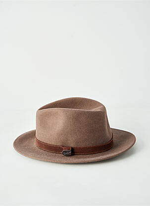 Chapeau forme borsalino marron BORSALINO homme