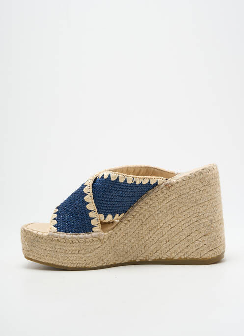 Espadrilles bleu VIDORRETA pour femme