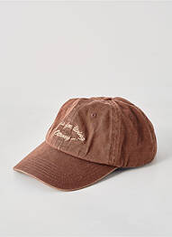 Casquette broderie marron OTTWAY femme