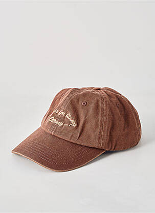 Casquette broderie marron OTTWAY femme