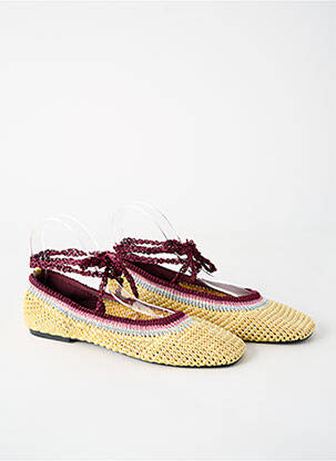 Ballerines jaune PULL & BEAR pour femme