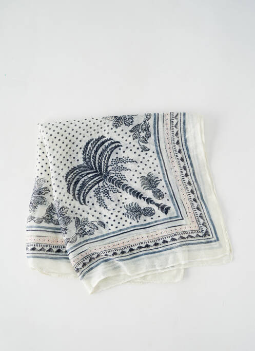 Foulard effet matière satinée gris SANS MARQUE femme
