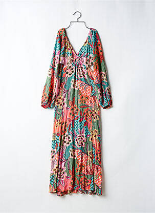 Robe longue manches longues manches longues rose BILLABONG femme
