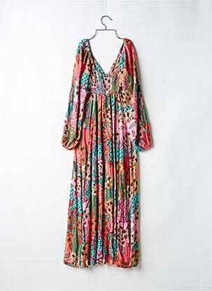 Robe longue manches longues manches longues rose BILLABONG femme