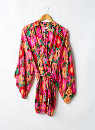 Veste kimono manches longues rose BILLABONG femme