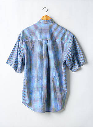 Chemise manches courtes coupe droite bleu CELIO homme