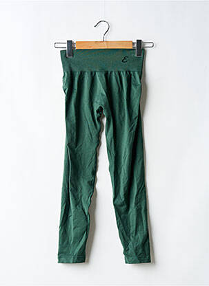 Legging stretch taille normale vert ETAM femme