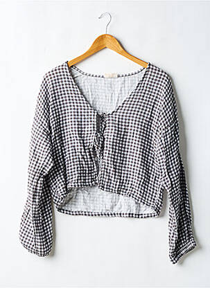 Blouse gris NÉNÉS pour femme