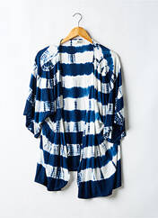 Gilet manches longues bleu HOANUI pour femme seconde vue