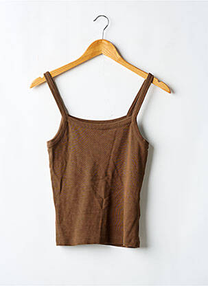 Débardeur marron DJERF AVENUE pour femme