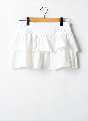 Mini-jupe blanc DIVIDED H&M pour femme