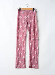 Pantalon droit rose PULL & BEAR pour femme seconde vue