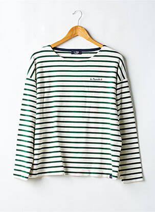 Pull blanc TBS pour femme