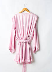 Robe courte rose PRETTY WIRE pour femme seconde vue
