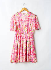 Robe mi-longue rose FLAMANT ROSE pour femme seconde vue