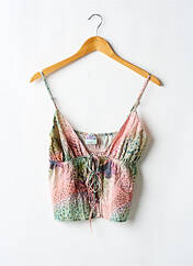 Top vert PULL & BEAR pour femme seconde vue