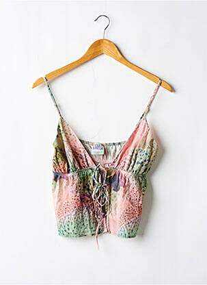 Top vert PULL & BEAR pour femme