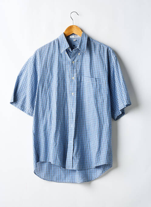 Chemise manches courtes coupe droite bleu CELIO homme