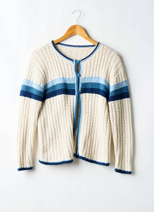 Gilet manches longues beige SANS MARQUE pour femme