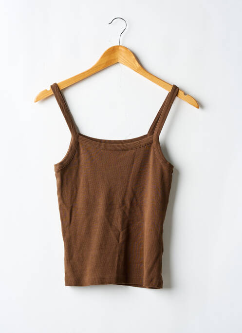 Débardeur marron DJERF AVENUE pour femme