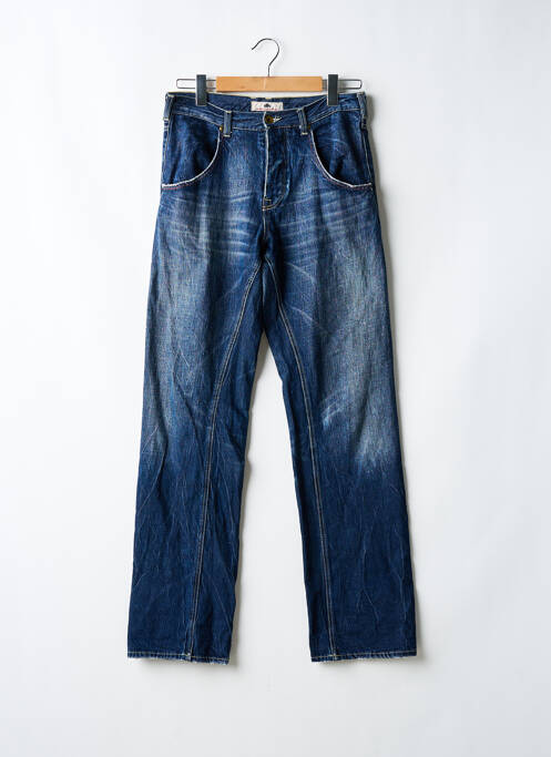 Jeans coupe droite bleu FORNARINA pour femme