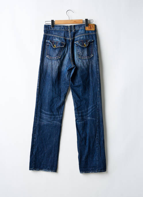 Jeans coupe droite bleu FORNARINA femme