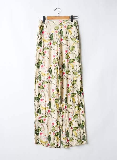 Pantalon large beige SANS MARQUE pour femme