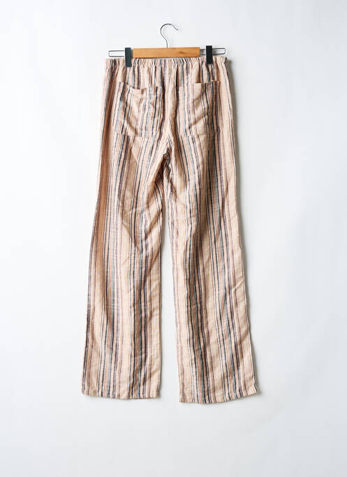 Pantalon large marron PACIFIC REPUBLIC femme