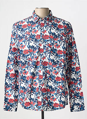 Chemise manches longues coupe cintrée bleu LEE COOPER homme