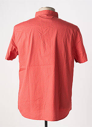 Chemise manches courtes poches rouge TBS homme
