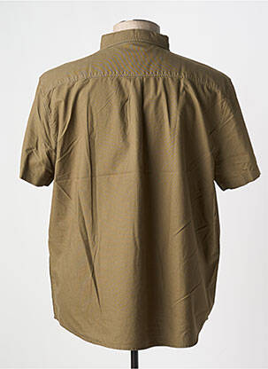 Chemise manches courtes poches vert TBS homme