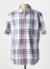 Chemise manches courtes rouge TBS pour homme seconde vue