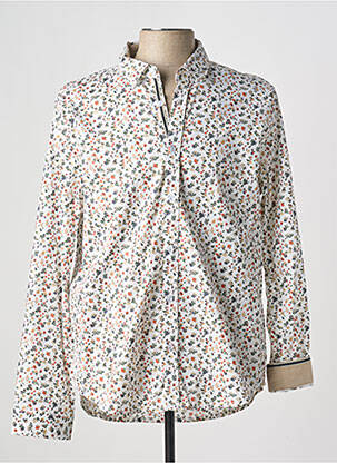 Chemise manches longues blanc SUN VALLEY pour homme