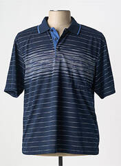 Polo bleu LOUIS VICTOR pour homme seconde vue
