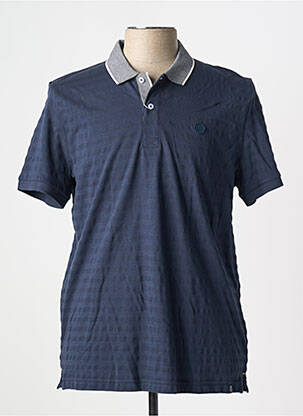 Polo bleu TBS pour homme