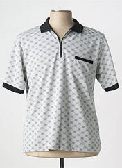 Polo noir LOUIS VICTOR pour homme seconde vue