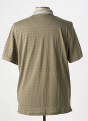 Polo vert TBS pour homme seconde vue